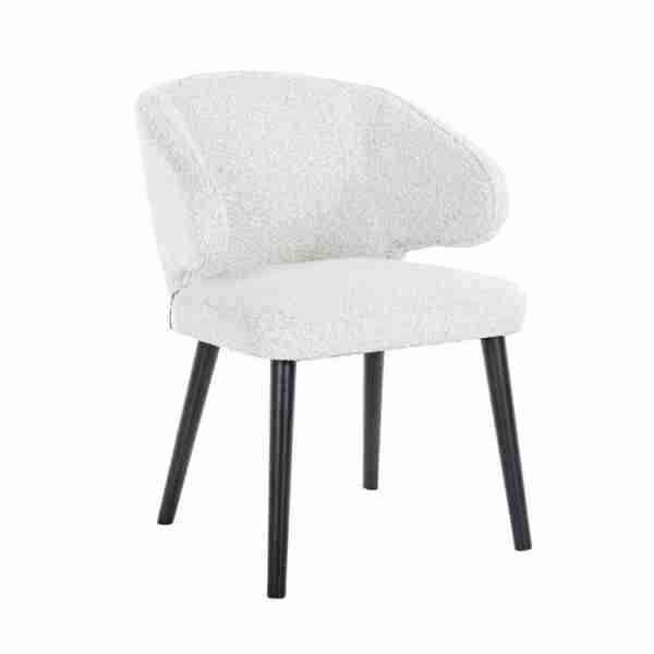 Valgomojo kėdė INDIGO WHITE BOUCLE, Lima Design, Valgomojo baldai, Valgomojo kėdė INDIGO WHITE BOUCLE
