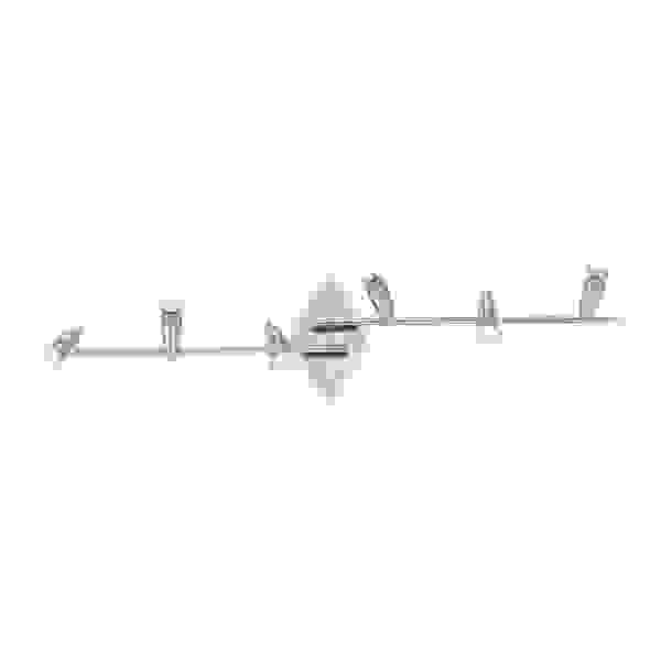 Lubinis šviestuvas ALFA PL6 NICKEL, 006338, Lima Design, Ideal Lux, Lubinis šviestuvas ALFA PL6 NICKEL, 006338