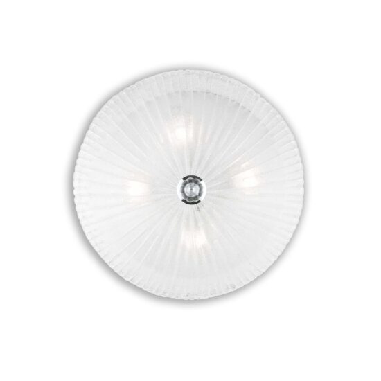 Lubinis šviestuvas SHELL PL4 TRASPARENTE, 008615, Lima Design, Ideal Lux, Lubinis šviestuvas SHELL PL4 TRASPARENTE, 008615