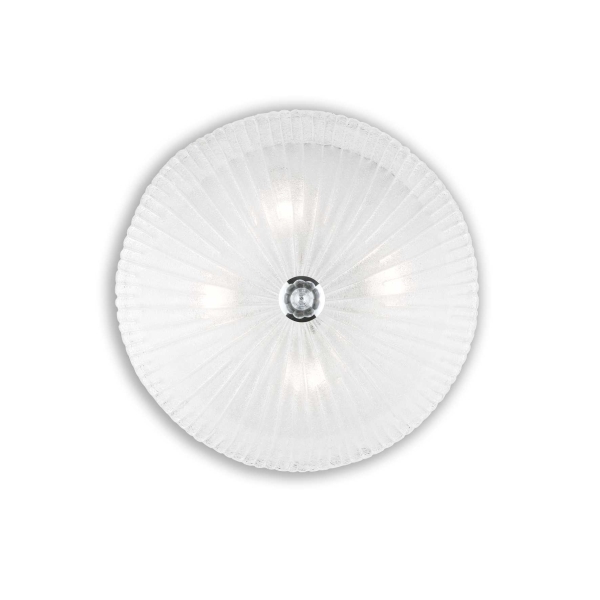 Lubinis šviestuvas SHELL PL4 TRASPARENTE, 008615, Lima Design, Ideal Lux, Lubinis šviestuvas SHELL PL4 TRASPARENTE, 008615