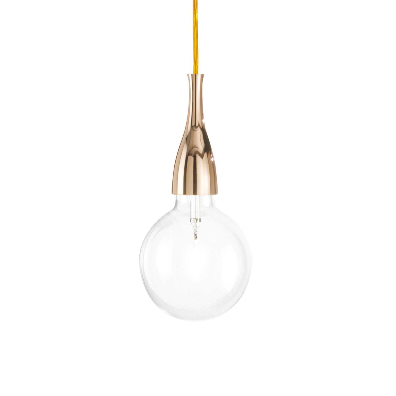Pakabinamas šviestuvas MINIMAL SP1 ORO, 009391 1 Pakabinamas šviestuvas MINIMAL SP1 ORO, 009391, Lima Design, Ideal Lux, Pakabinamas šviestuvas MINIMAL SP1 ORO, 009391