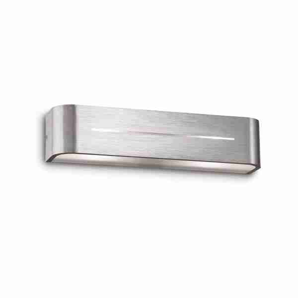 Sieninis šviestuvas POSTA AP2 ALLUMINIO, 009940, Lima Design, Ideal Lux, Sieninis šviestuvas POSTA AP2 ALLUMINIO, 009940
