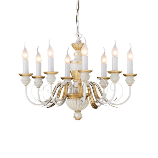 Pakabinamas šviestuvas FIRENZE SP8 BIANCO, 012872, Lima Design, Ideal Lux, Pakabinamas šviestuvas FIRENZE SP8 BIANCO, 012872