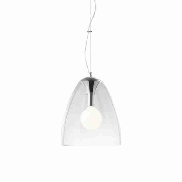 Pakabinamas šviestuvas AUDI-20 SP1 TRASPARENTE, 016931, Lima Design, Ideal Lux, Pakabinamas šviestuvas AUDI-20 SP1 TRASPARENTE, 016931