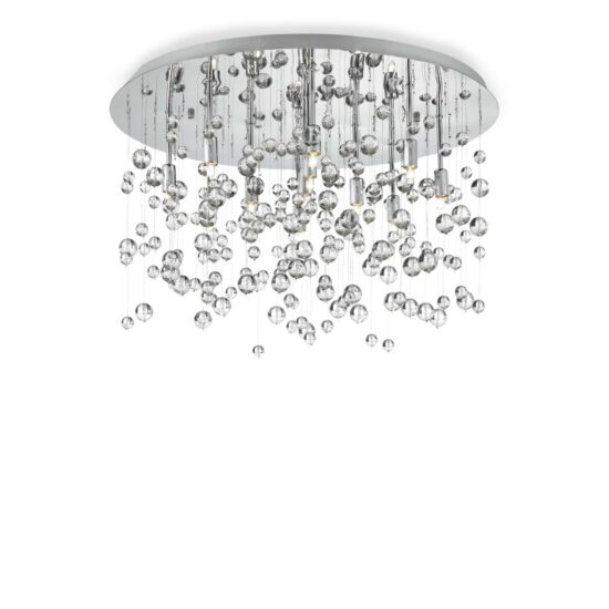 Lubinis šviestuvas NEVE PL8 CROMO, 022222, Lima Design, Ideal Lux, Lubinis šviestuvas NEVE PL8 CROMO, 022222