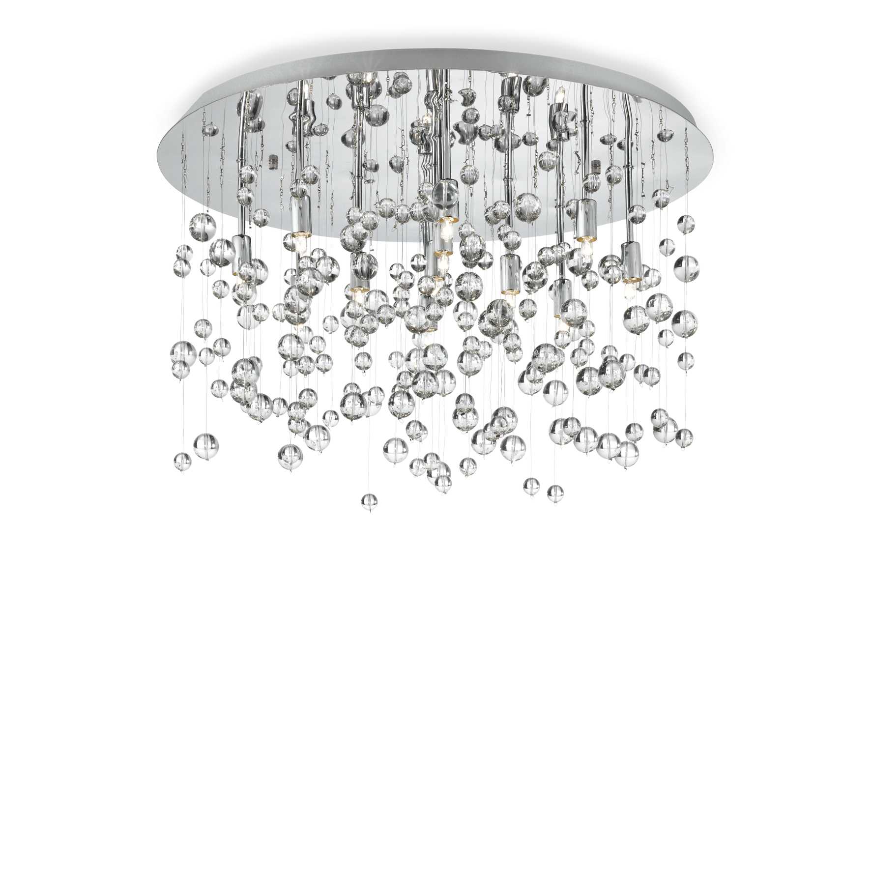 Lubinis šviestuvas NEVE PL8 CROMO, 022222 1 Lubinis šviestuvas NEVE PL8 CROMO, 022222, Lima Design, Ideal Lux, Lubinis šviestuvas NEVE PL8 CROMO, 022222