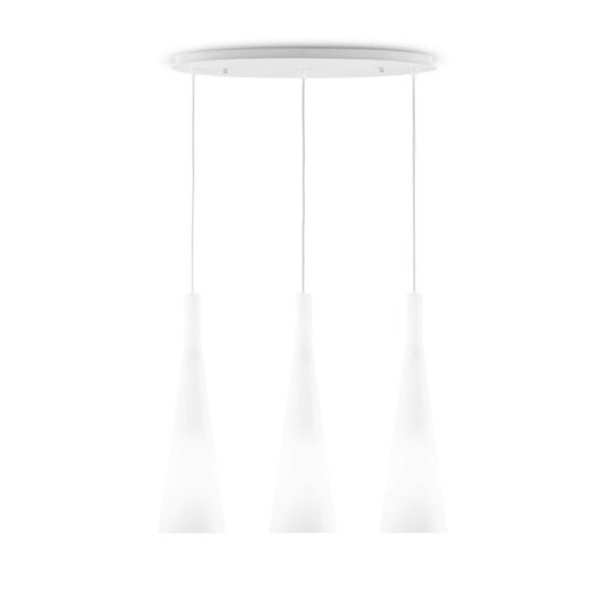 Pakabinamas šviestuvas MILK SP3, 030326, Lima Design, Ideal Lux, Pakabinamas šviestuvas MILK SP3, 030326