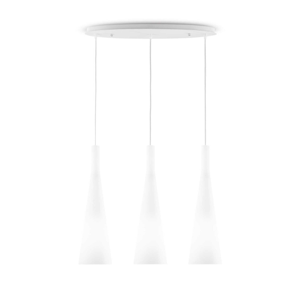 Pakabinamas šviestuvas MILK SP3, 030326, Lima Design, Ideal Lux, Pakabinamas šviestuvas MILK SP3, 030326