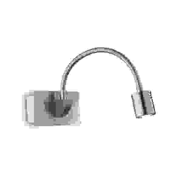Sieninis šviestuvas DYNAMO AP NICKEL, 031477, Lima Design, Ideal Lux, Sieninis šviestuvas DYNAMO AP NICKEL, 031477