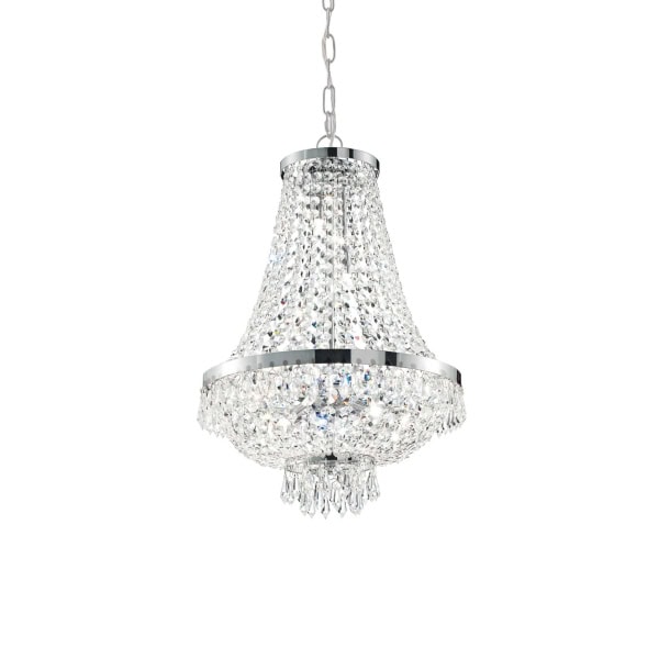Pakabinamas šviestuvas CAESAR SP6 CROMO, 033532, Lima Design, Ideal Lux, Pakabinamas šviestuvas CAESAR SP6 CROMO, 033532
