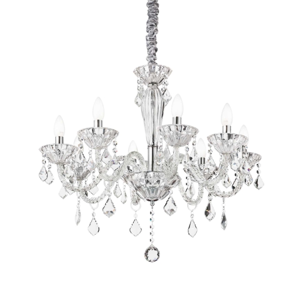 Pakabinamas šviestuvas TIEPOLO SP8, 034720, Lima Design, Ideal Lux, Pakabinamas šviestuvas TIEPOLO SP8, 034720
