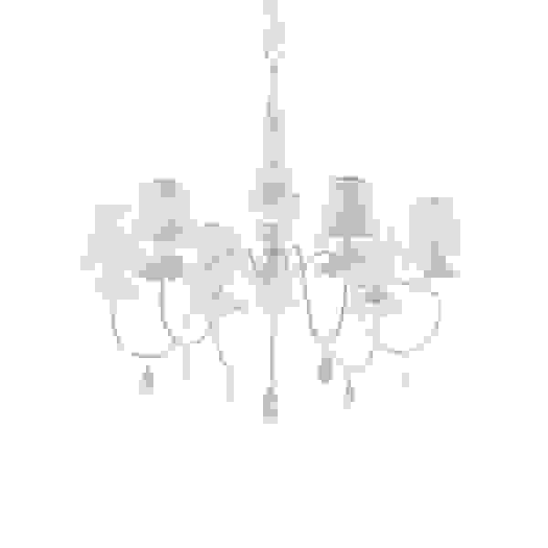 Pakabinamas šviestuvas BLANCHE SP6 BIANCO, 035581, Lima Design, Ideal Lux, Pakabinamas šviestuvas BLANCHE SP6 BIANCO, 035581