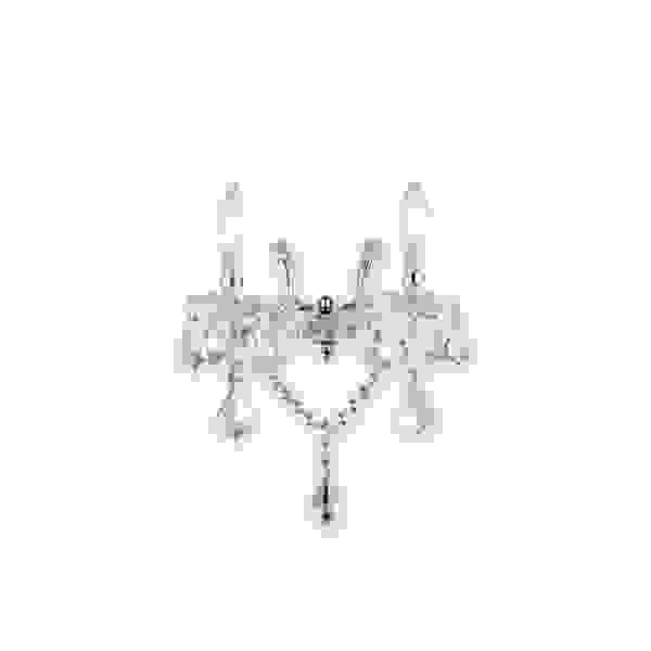 Sieninis šviestuvas FLORIAN AP2 CROMO, 035642, Lima Design, Ideal Lux, Sieninis šviestuvas FLORIAN AP2 CROMO, 035642