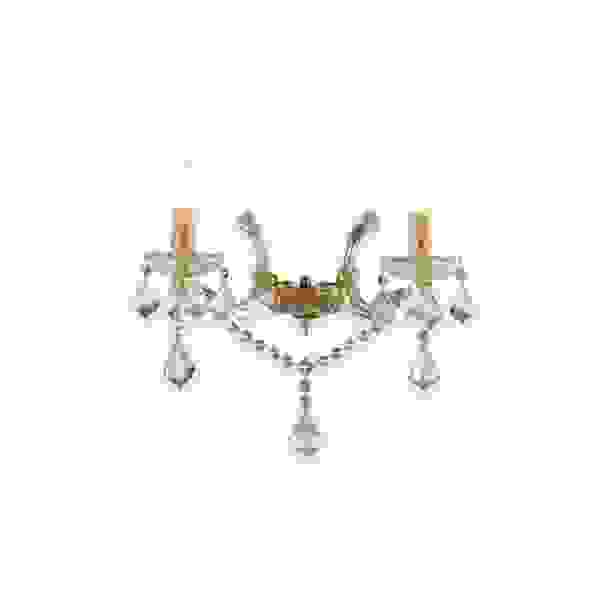 Sieninis šviestuvas FLORIAN AP2 ORO, 035659, Lima Design, Ideal Lux, Sieninis šviestuvas FLORIAN AP2 ORO, 035659