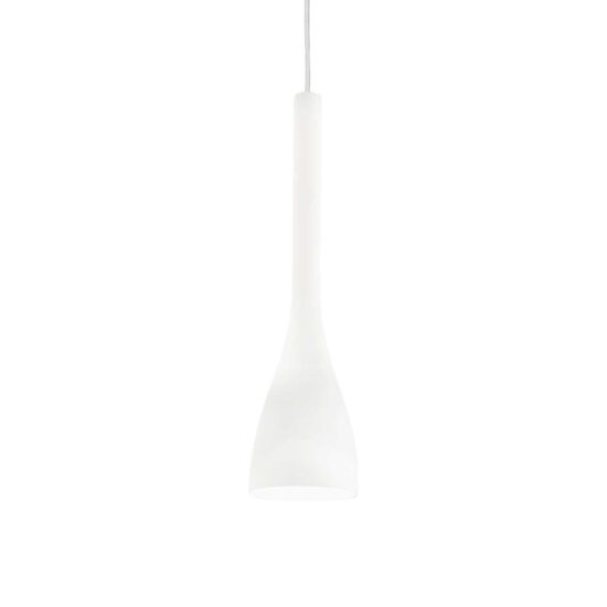 Pakabinamas šviestuvas FLUT SP1 SMALL BIANCO, 035697, Lima Design, Ideal Lux, Pakabinamas šviestuvas FLUT SP1 SMALL BIANCO, 035697