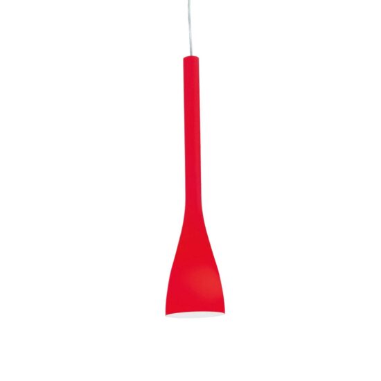 Pakabinamas šviestuvas FLUT SP1 SMALL ROSSO, 035703, Lima Design, Ideal Lux, Pakabinamas šviestuvas FLUT SP1 SMALL ROSSO, 035703