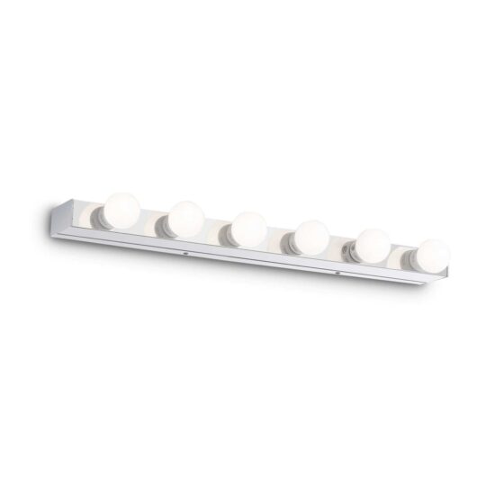 Sieninis šviestuvas PRIVE' AP6 CROMO, 045627, Lima Design, Ideal Lux, Sieninis šviestuvas PRIVE' AP6 CROMO, 045627