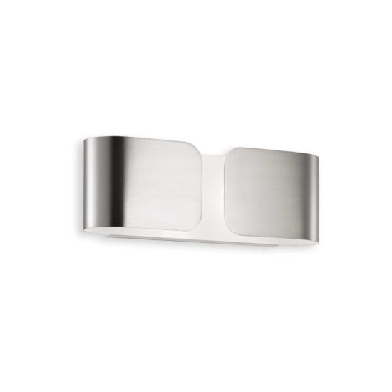 Sieninis šviestuvas CLIP AP2 MINI CROMO, 049229, Lima Design, Ideal Lux, Sieninis šviestuvas CLIP AP2 MINI CROMO, 049229