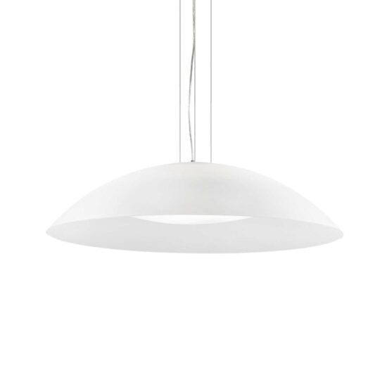 Pakabinamas šviestuvas LENA SP3 D74 BIANCO, 052786, Lima Design, Ideal Lux, Pakabinamas šviestuvas LENA SP3 D74 BIANCO, 052786