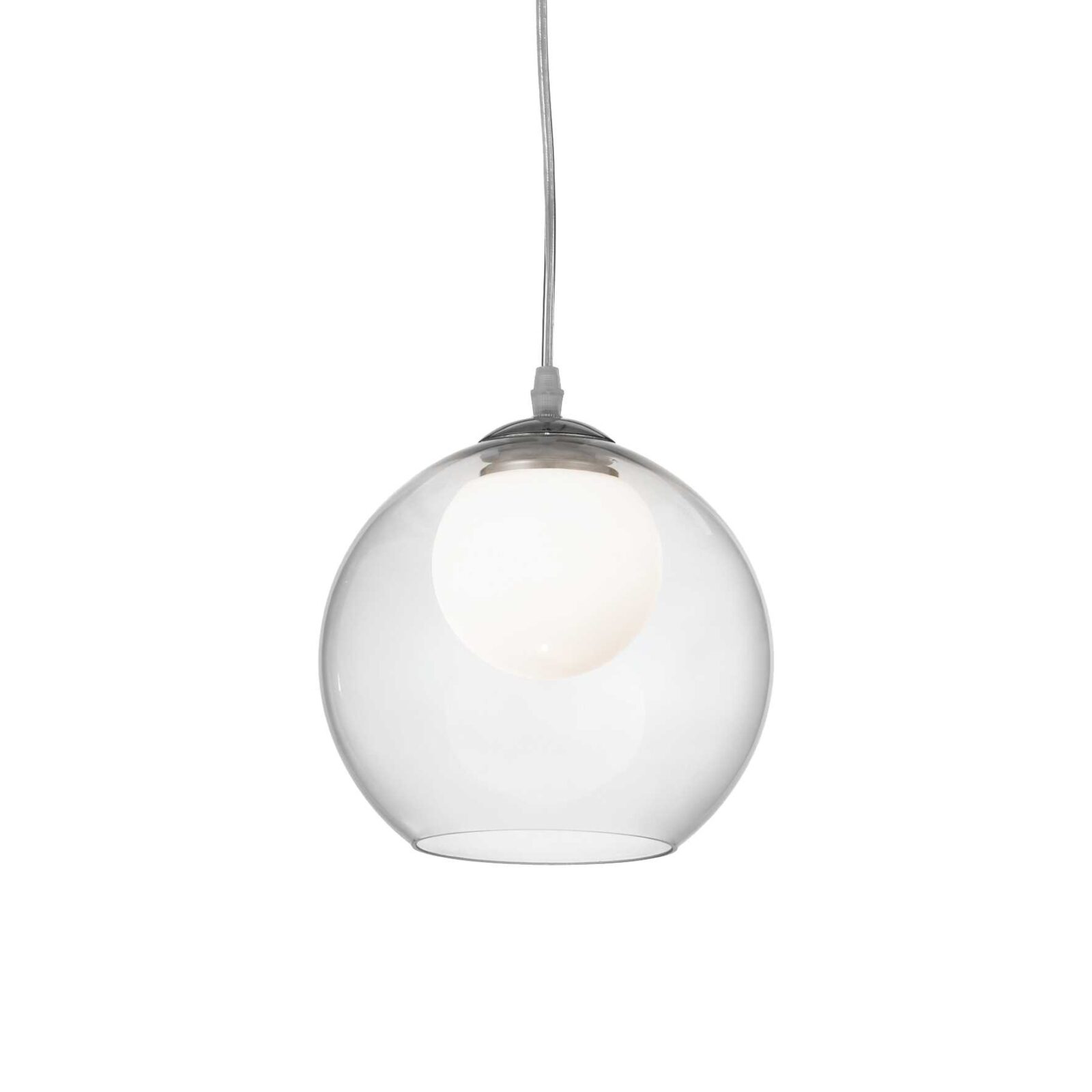 Pakabinamas šviestuvas NEMO SP1 D20 TRASPARENTE, 052793 1 Pakabinamas šviestuvas NEMO SP1 D20 TRASPARENTE, 052793, Lima Design, Ideal Lux, Pakabinamas šviestuvas NEMO SP1 D20 TRASPARENTE, 052793