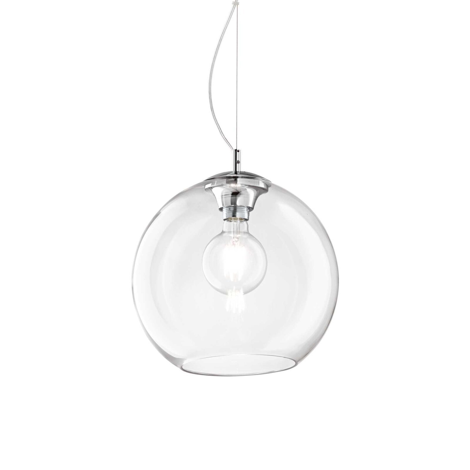 Pakabinamas šviestuvas NEMO SP1 D30 TRASPARENTE, 052809 1 Pakabinamas šviestuvas NEMO SP1 D30 TRASPARENTE, 052809, Lima Design, Ideal Lux, Pakabinamas šviestuvas NEMO SP1 D30 TRASPARENTE, 052809