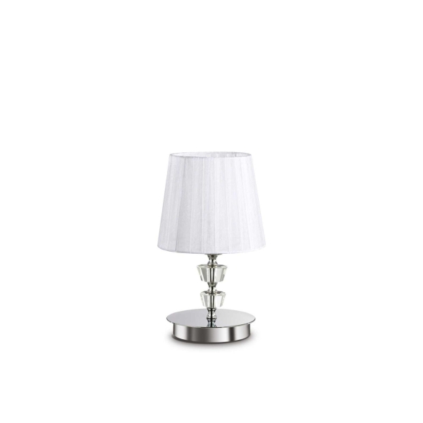 Stalinis šviestuvas PEGASO TL1 SMALL BIANCO, 059266, Lima Design, Ideal Lux, Stalinis šviestuvas PEGASO TL1 SMALL BIANCO, 059266