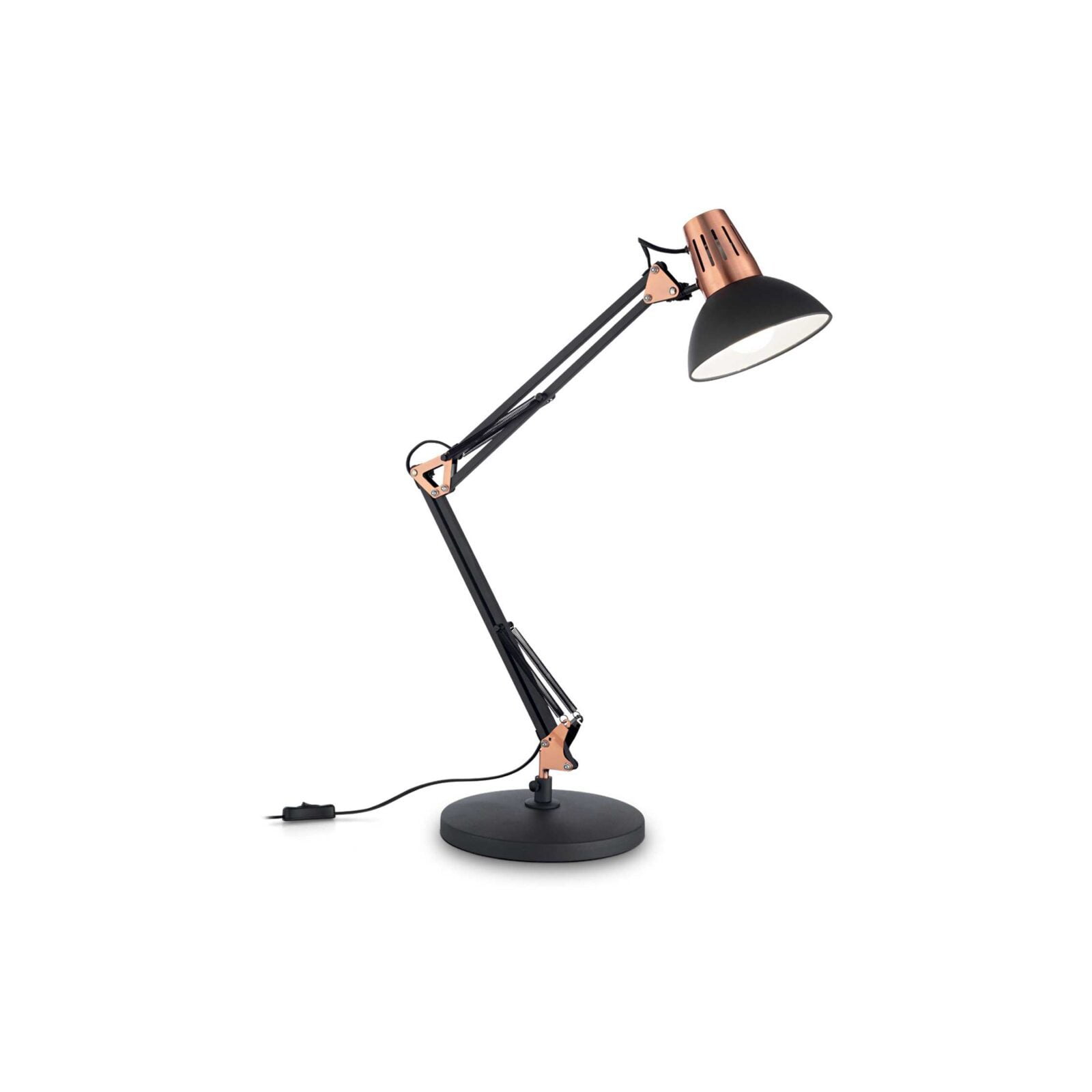 Stalinis šviestuvas WALLY TL1 NERO RAME, 061191 1 Stalinis šviestuvas WALLY TL1 NERO RAME, 061191, Lima Design, Ideal Lux, Stalinis šviestuvas WALLY TL1 NERO RAME, 061191