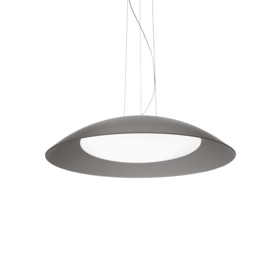 Pakabinamas šviestuvas LENA SP3 D64 GRIGIO, 066592, Lima Design, Ideal Lux, Pakabinamas šviestuvas LENA SP3 D64 GRIGIO, 066592