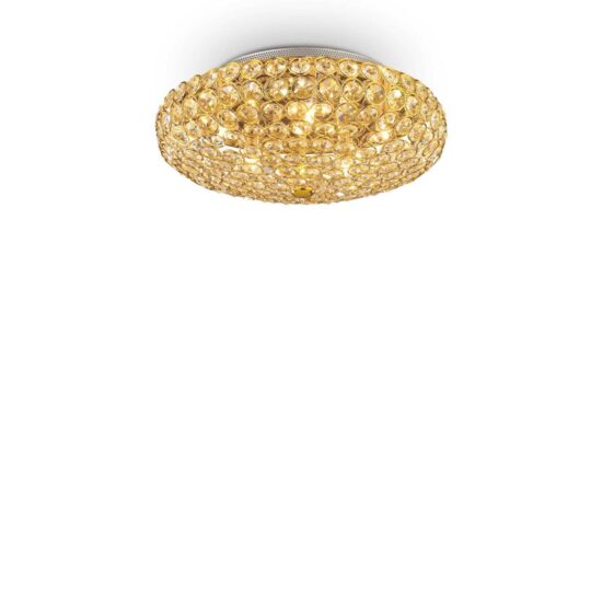 Lubinis šviestuvas KING PL5 ORO, 073187, Lima Design, Ideal Lux, Lubinis šviestuvas KING PL5 ORO, 073187