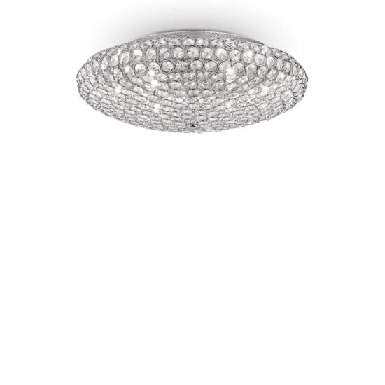Lubinis šviestuvas KING PL9 CROMO, 073255, Lima Design, Ideal Lux, Lubinis šviestuvas KING PL9 CROMO, 073255