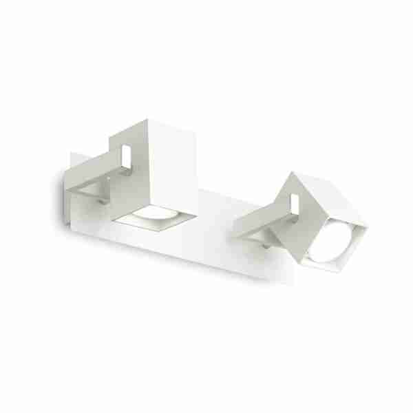 Sieninis šviestuvas MOUSE AP2 BIANCO, 073545, Lima Design, Ideal Lux, Sieninis šviestuvas MOUSE AP2 BIANCO, 073545