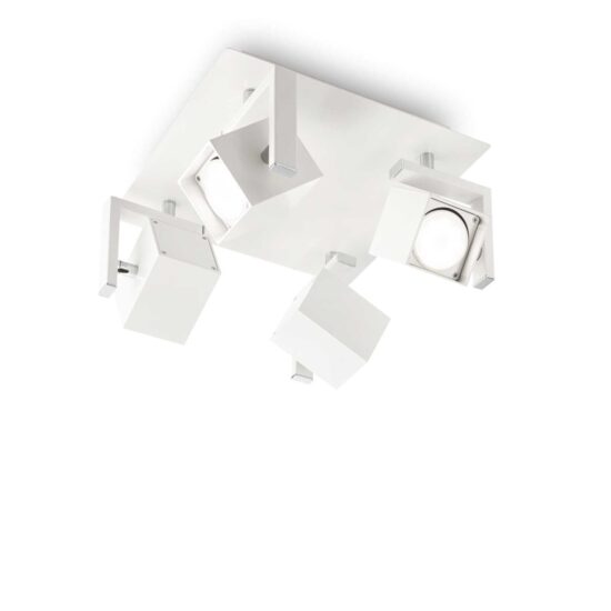 Lubinis šviestuvas MOUSE PL4 BIANCO, 073583, Lima Design, Ideal Lux, Lubinis šviestuvas MOUSE PL4 BIANCO, 073583