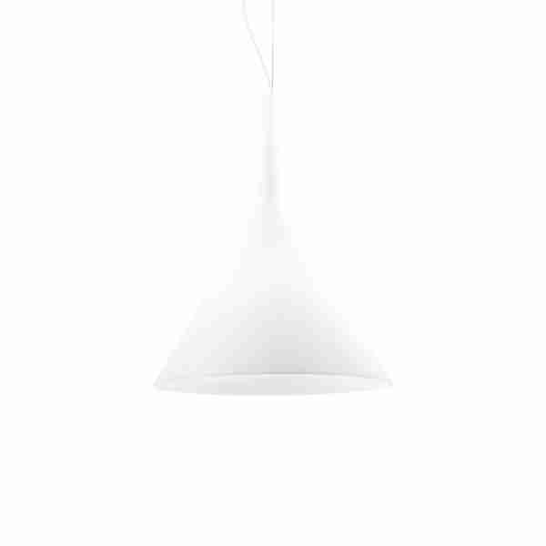 Pakabinamas šviestuvas COCKTAIL SP1 BIG BIANCO, 074313, Lima Design, Ideal Lux, Pakabinamas šviestuvas COCKTAIL SP1 BIG BIANCO, 074313
