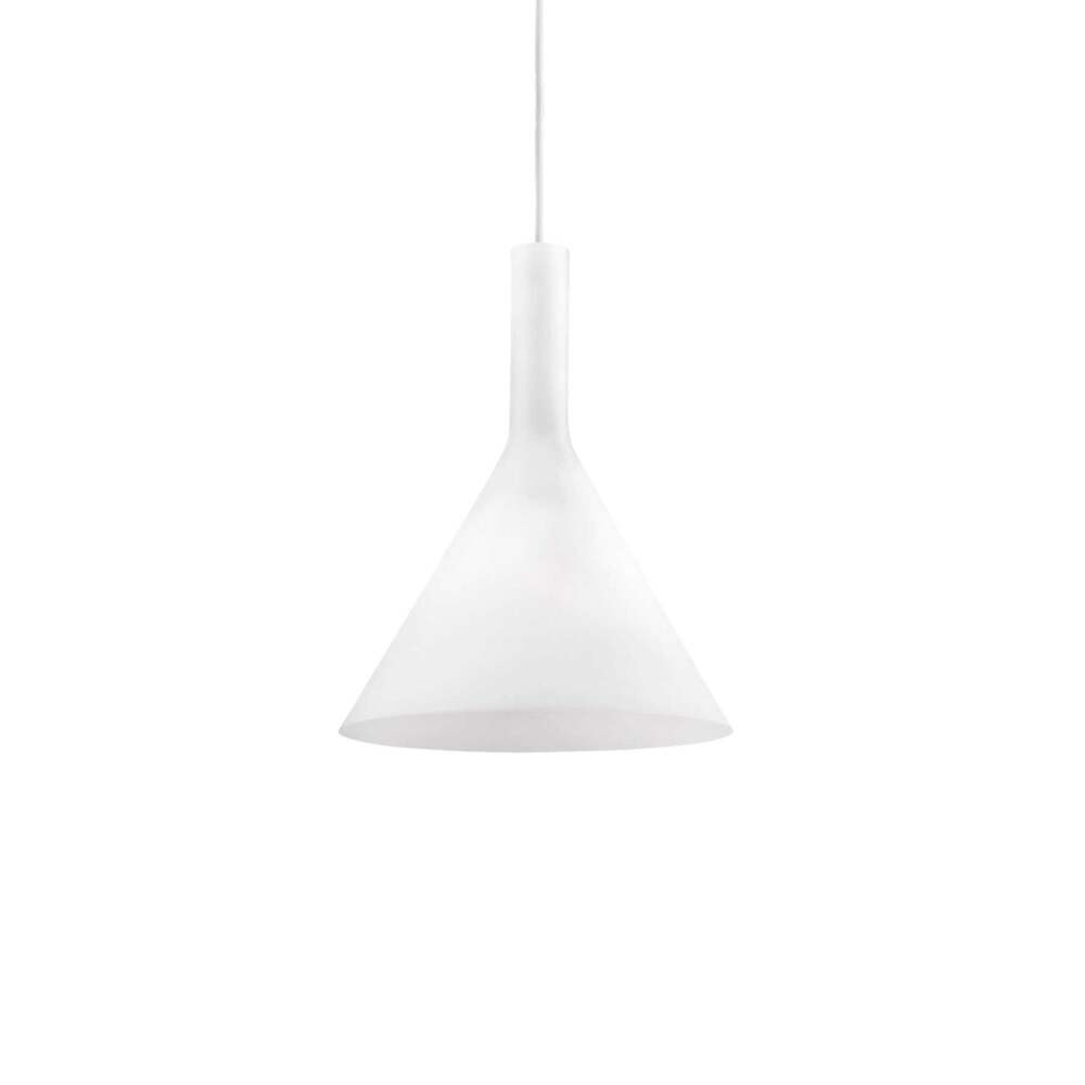 Pakabinamas šviestuvas COCKTAIL SP1 SMALL BIANCO, 074337, Lima Design, Ideal Lux, Pakabinamas šviestuvas COCKTAIL SP1 SMALL BIANCO, 074337
