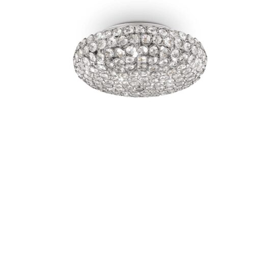 Lubinis šviestuvas KING PL5 CROMO, 075419, Lima Design, Ideal Lux, Lubinis šviestuvas KING PL5 CROMO, 075419