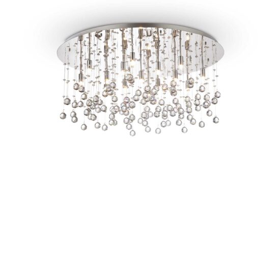 Lubinis šviestuvas MOONLIGHT PL15 CROMO, 077819, Lima Design, Ideal Lux, Lubinis šviestuvas MOONLIGHT PL15 CROMO, 077819