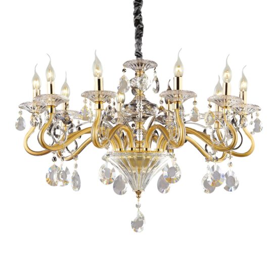 Pakabinamas šviestuvas NEGRESCO SP10 ORO, 087771, Lima Design, Ideal Lux, Pakabinamas šviestuvas NEGRESCO SP10 ORO, 087771