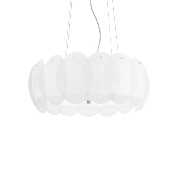 Pakabinamas šviestuvas OVALINO SP8, 090481, Lima Design, Ideal Lux, Pakabinamas šviestuvas OVALINO SP8, 090481