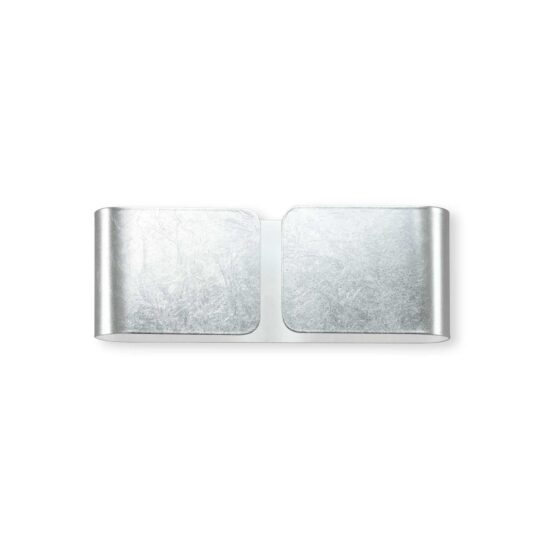 Sieninis šviestuvas CLIP AP2 MINI ARGENTO, 091136, Lima Design, Ideal Lux, Sieninis šviestuvas CLIP AP2 MINI ARGENTO, 091136
