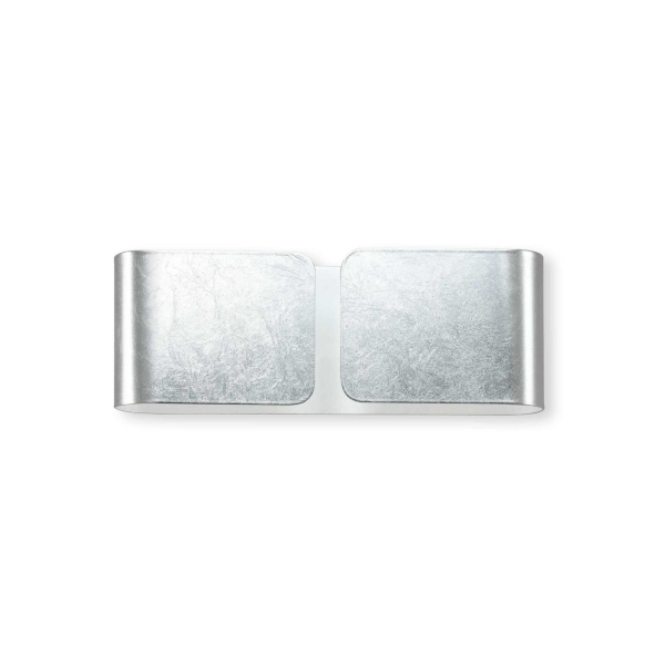 Sieninis šviestuvas CLIP AP2 MINI ARGENTO, 091136, Lima Design, Ideal Lux, Sieninis šviestuvas CLIP AP2 MINI ARGENTO, 091136