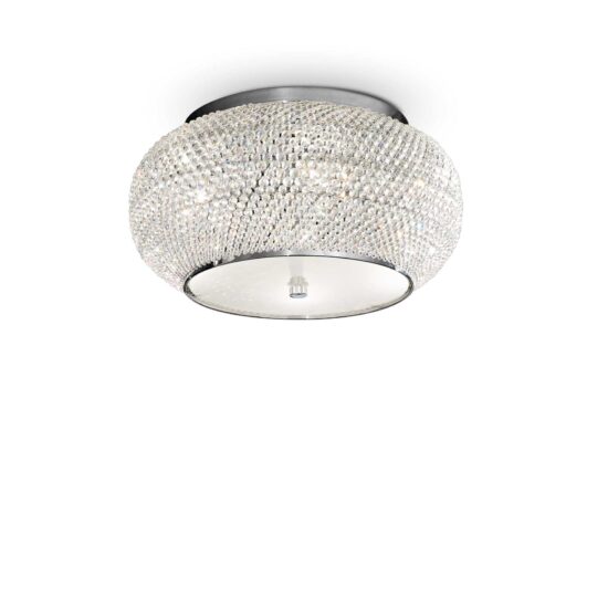 Lubinis šviestuvas PASHA' PL6 CROMO, 100784, Lima Design, Ideal Lux, Lubinis šviestuvas PASHA' PL6 CROMO, 100784