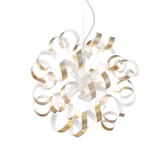 Pakabinamas šviestuvas VORTEX SP6 ORO, 101606, Lima Design, Ideal Lux, Pakabinamas šviestuvas VORTEX SP6 ORO, 101606