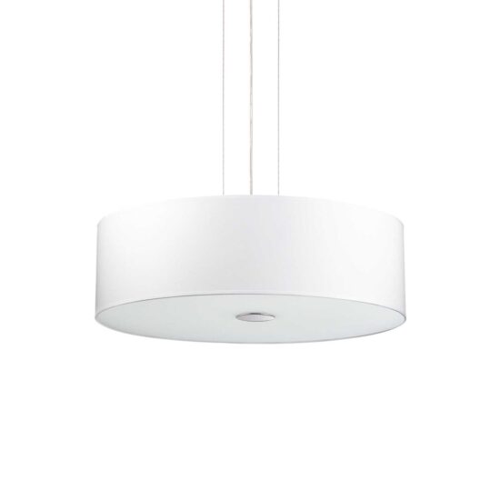 Pakabinamas šviestuvas WOODY SP5 BIANCO, 103242, Lima Design, Ideal Lux, Pakabinamas šviestuvas WOODY SP5 BIANCO, 103242