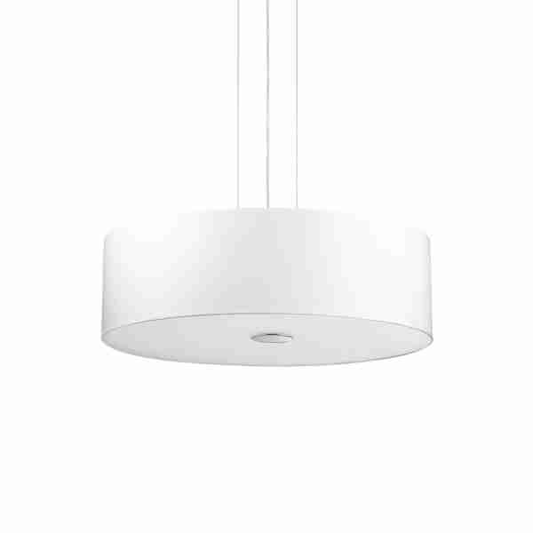 Pakabinamas šviestuvas WOODY SP5 BIANCO, 103242, Lima Design, Ideal Lux, Pakabinamas šviestuvas WOODY SP5 BIANCO, 103242