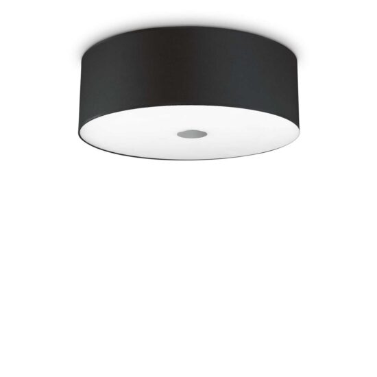 Lubinis šviestuvas WOODY PL4 NERO, 103273, Lima Design, Ideal Lux, Lubinis šviestuvas WOODY PL4 NERO, 103273