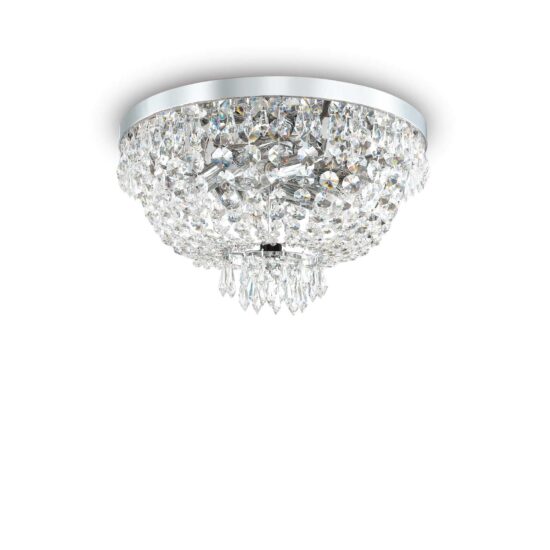 Lubinis šviestuvas CAESAR PL5 CROMO, 103792, Lima Design, Ideal Lux, Lubinis šviestuvas CAESAR PL5 CROMO, 103792