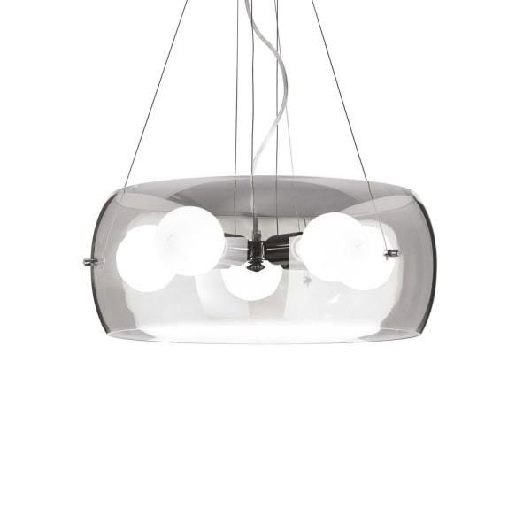 Pakabinamas šviestuvas AUDI-10 SP5 FUME', 103983, Lima Design, Ideal Lux, Pakabinamas šviestuvas AUDI-10 SP5 FUME', 103983
