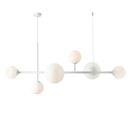 Pakabinamas šviestuvas DIONE 6 WHITE, Lima Design, Aldex, Pakabinamas šviestuvas DIONE 6 WHITE