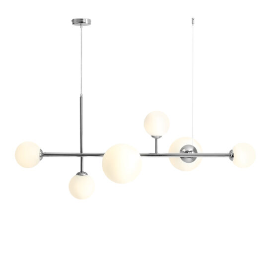 Pakabinamas šviestuvas DIONE 6 CHROM, Lima Design, Aldex, Pakabinamas šviestuvas DIONE 6 CHROM