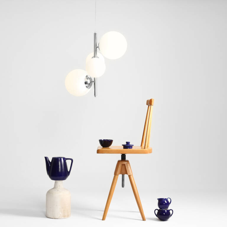 Pakabinamas šviestuvas BLOOM 4 CHROM, Lima Design, Aldex, Pakabinamas šviestuvas BLOOM 4 CHROM
